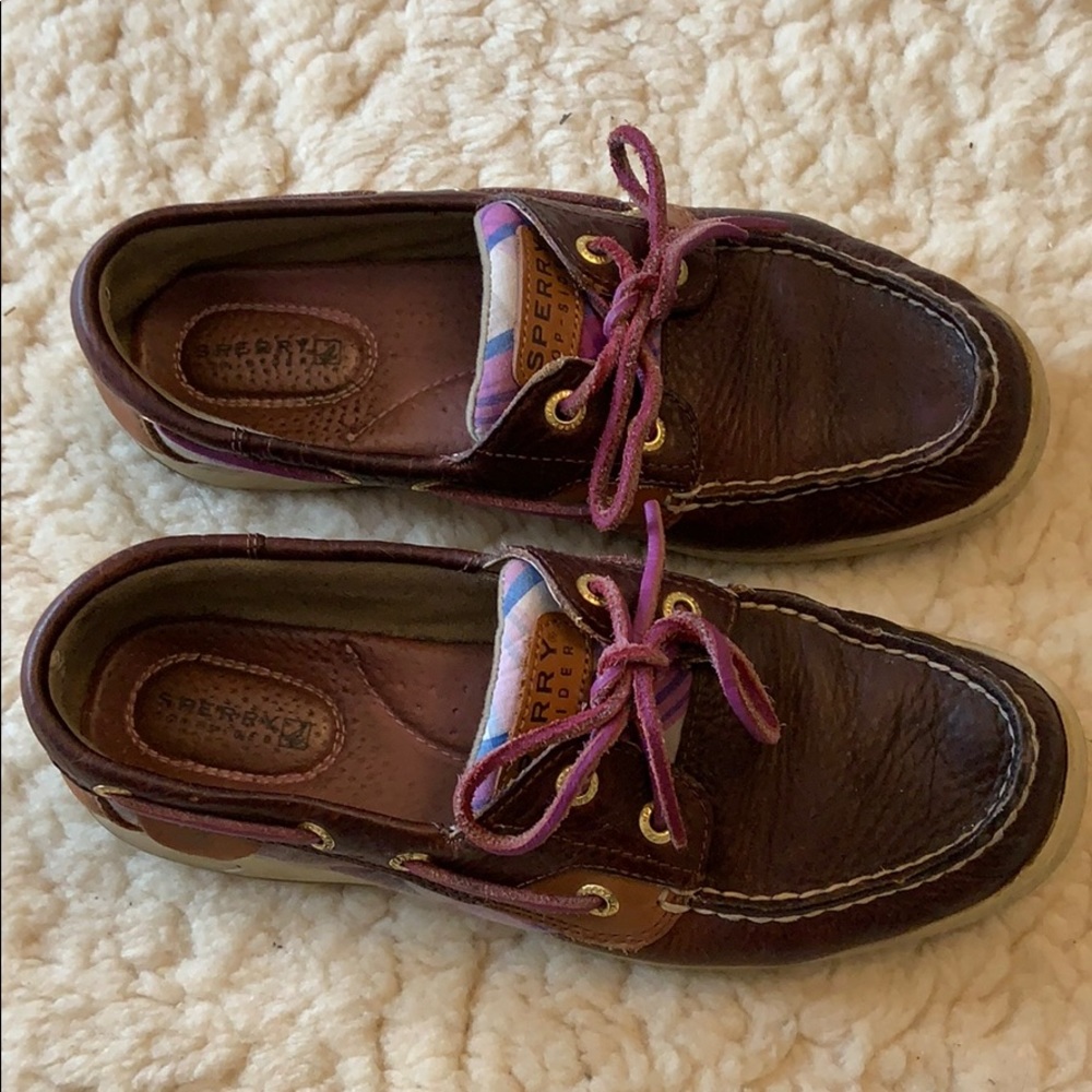 Almost new Sperry Top Sliders